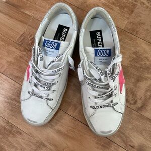 Golden Goose Mixed Leather Sneakers